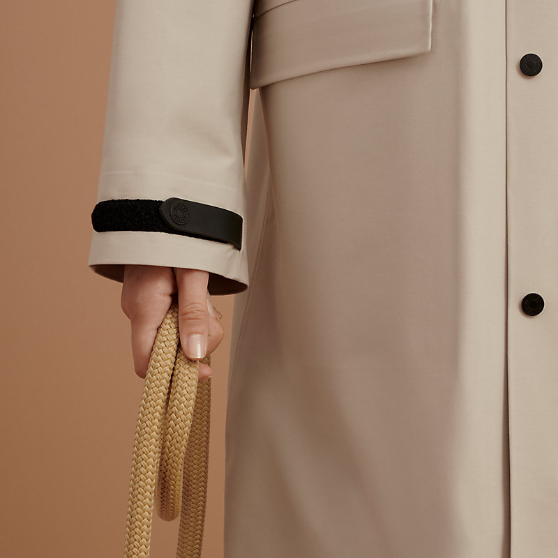Country horse riding parka - Grey | Hermès USA